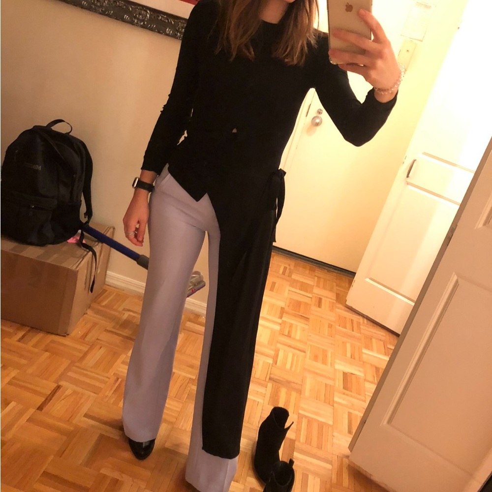 Aritzia moon yarrow lilac dress pants